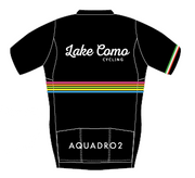 Lake Como Cycling "Classic" Multi-Color Stripped Jersey - lakecomocycling.com